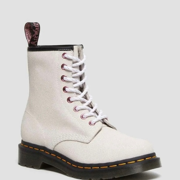 Dr. Martens Women's 1460 Bejeweled Lace-Up Boots - White NWB - Picture 10 of 10